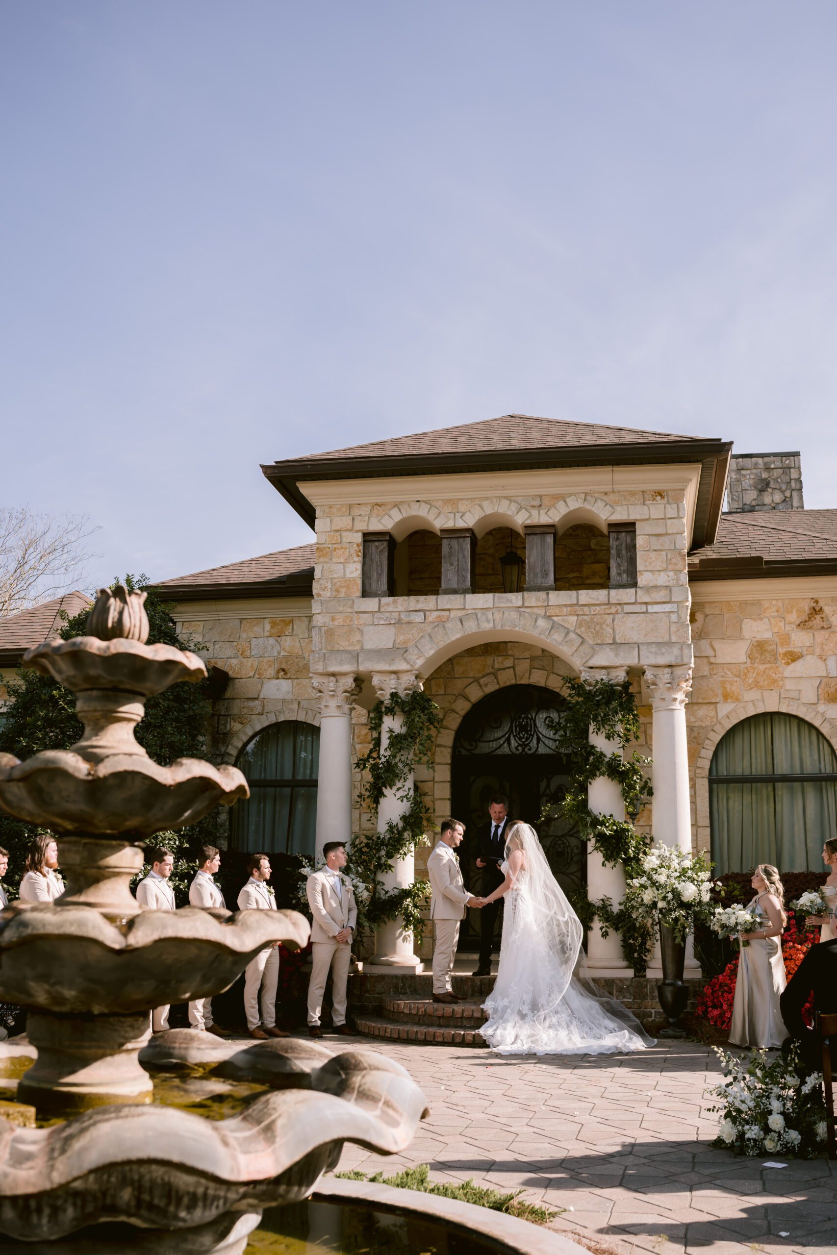 TUSCAN ROSE VINEYARD WEDDING
