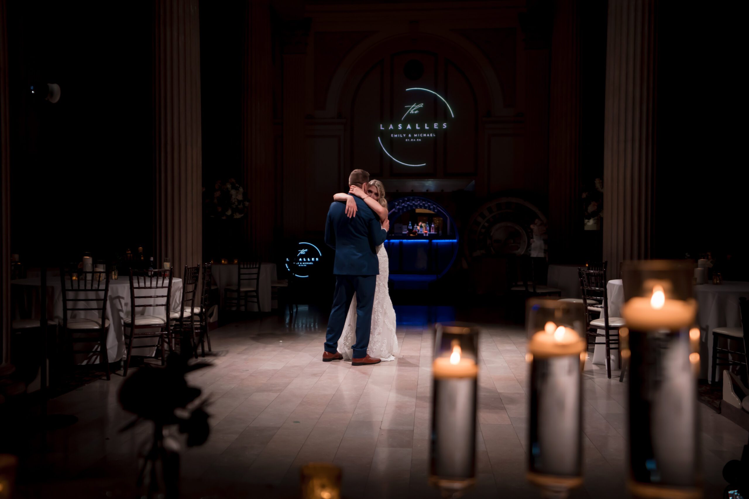 treasury on the plaza wedding photographer