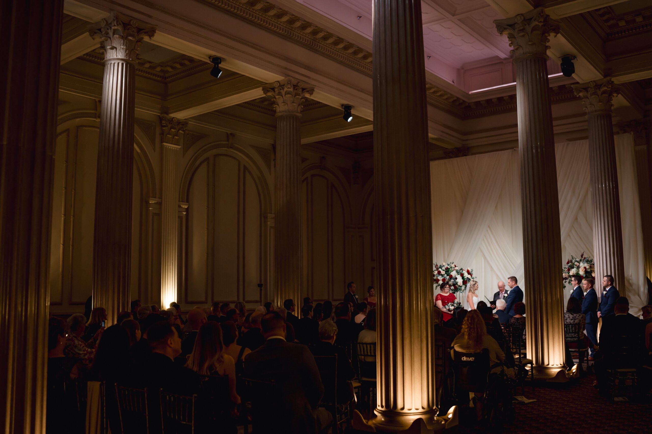 treasury on the plaza wedding photographer